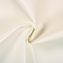 Ткань Дерматин (Кожзам) для мебели, цвет Белый (на отрез)  в Новоалтайске