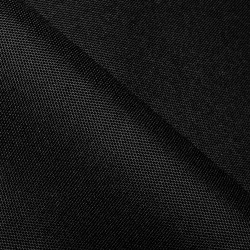 Ткань Оксфорд 600D PU, Черный (на отрез)  в Новоалтайске