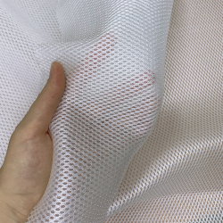 Сетка 3D трехслойная Air mesh 160 гр/м2, цвет Белый (на отрез)  в Новоалтайске