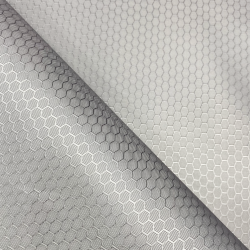 Ткань Оксфорд 300D PU Рип-Стоп СОТЫ, цвет Светло-Серый (на отрез)  в Новоалтайске