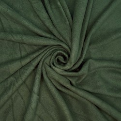 Флис Односторонний 130 гр/м2, цвет Темный хаки (на отрез)  в Новоалтайске