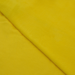 Флис Односторонний 180 гр/м2, Желтый (на отрез)  в Новоалтайске