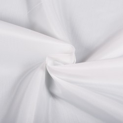 Ткань подкладочная Таффета 190Т, цвет Белый (на отрез)  в Новоалтайске