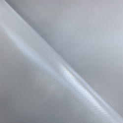 Ткань ПВХ 450 гр/м2, Серый (Ширина 160см), на отрез  в Новоалтайске