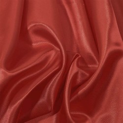 Ткань Атлас-сатин, цвет Красный (на отрез)  в Новоалтайске