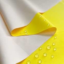 Водонепроницаемая Дышащая Мембранная ткань PU 10'000, цвет Жёлтый (на отрез)  в Новоалтайске